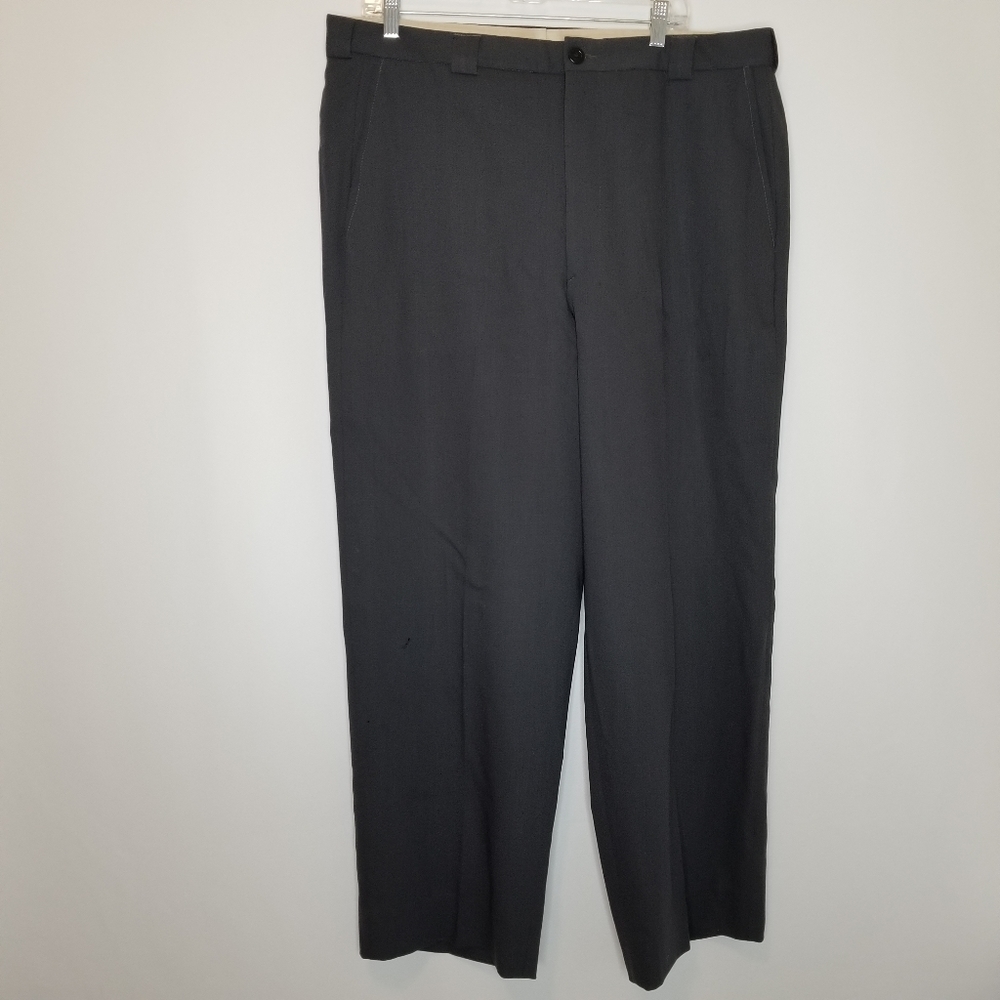GIORGIO ARMANI Gray Wool Slack Dress Pants Size 36